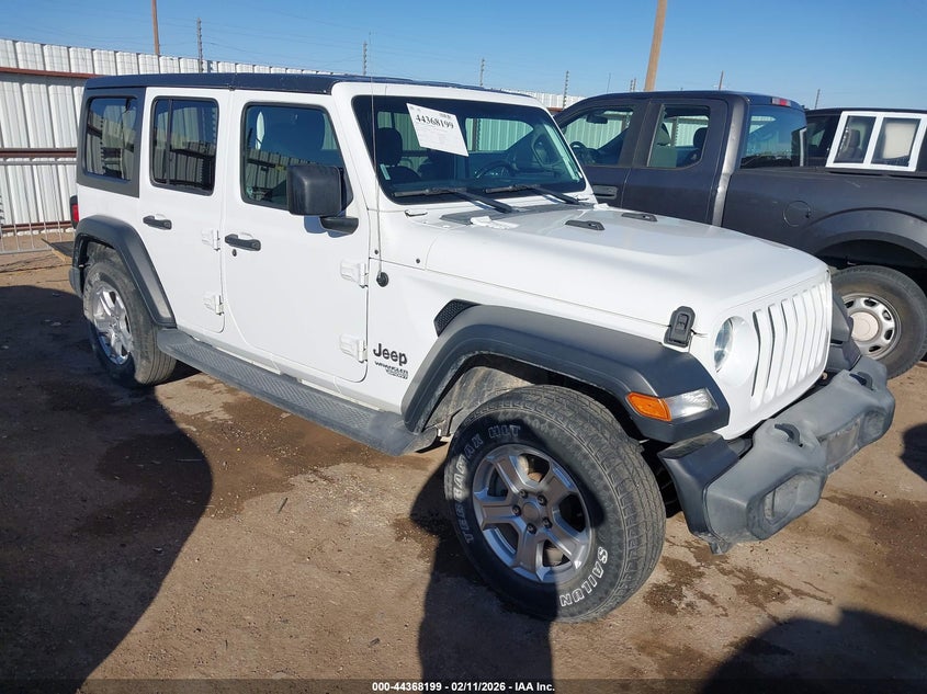 2019 Jeep Wrangler Unlimited Sport S 4X4
