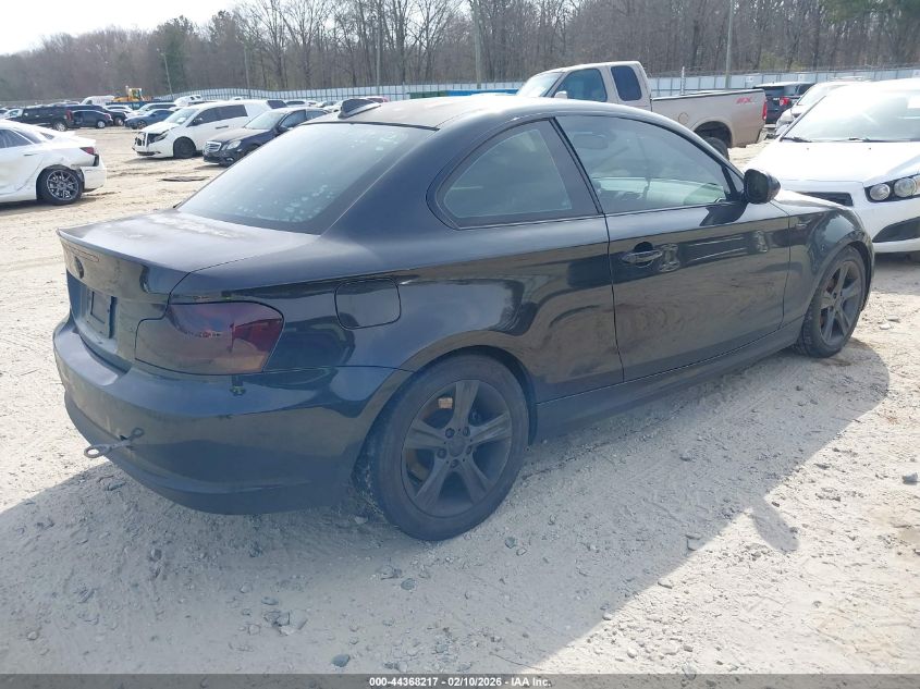 2012 BMW 128I