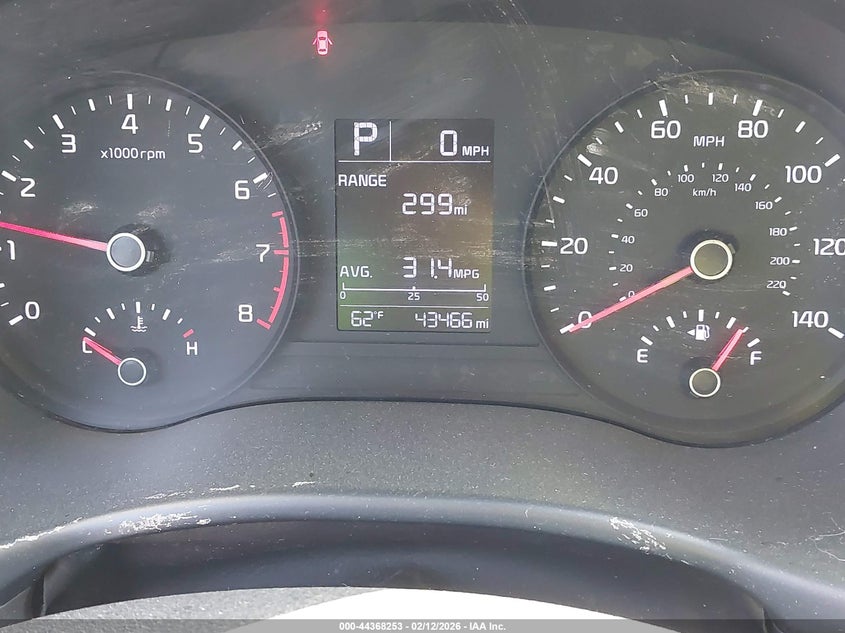 2020 Kia Rio Lx VIN: 3KPA24AD9LE288085 Lot: 44368253