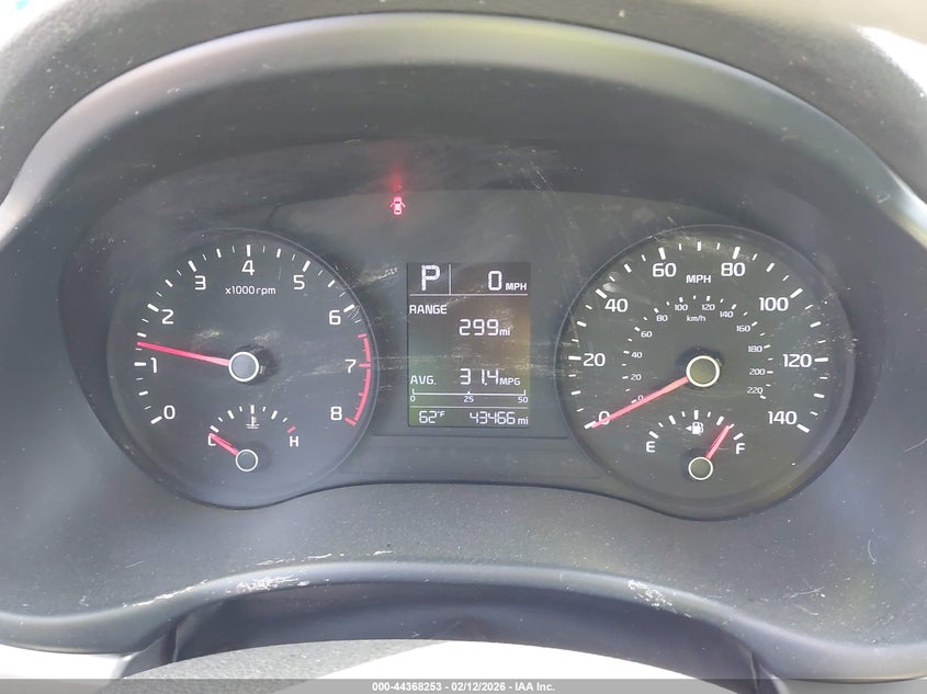 2020 Kia Rio Lx VIN: 3KPA24AD9LE288085 Lot: 44368253