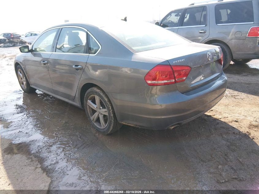 2013 Volkswagen Passat 2.5L Se