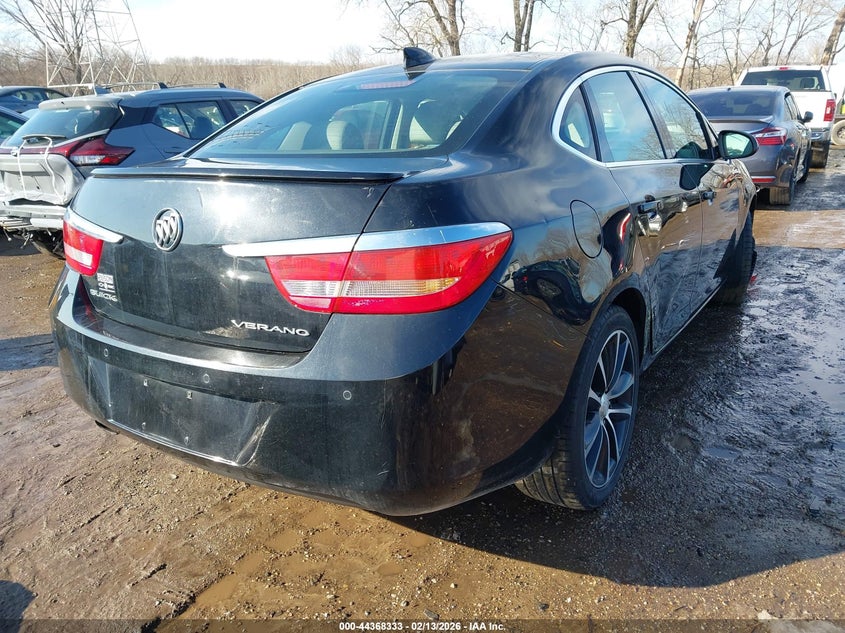 Vin: 1g4pw5sk3g4137215, lot: 44864820, buick verano sport touring group 20164