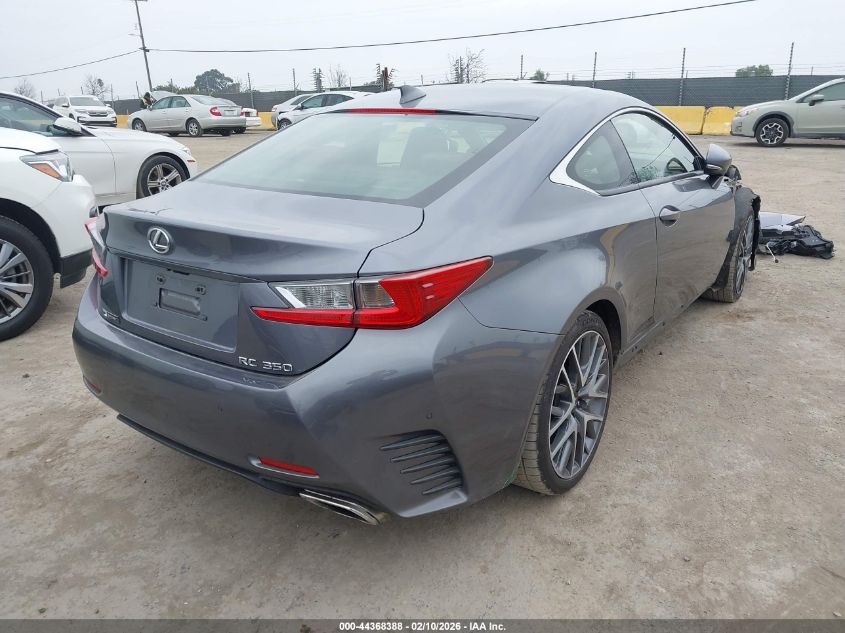 2015 Lexus Rc 350