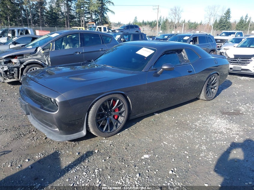 Vin: 2c3cdzc97gh152898, lot: 44864942, dodge challenger srt hellcat 20162