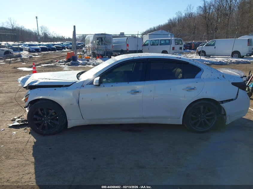2014 Infiniti Q50 Premium VIN: JN1BV7AR9EM683741 Lot: 44368482