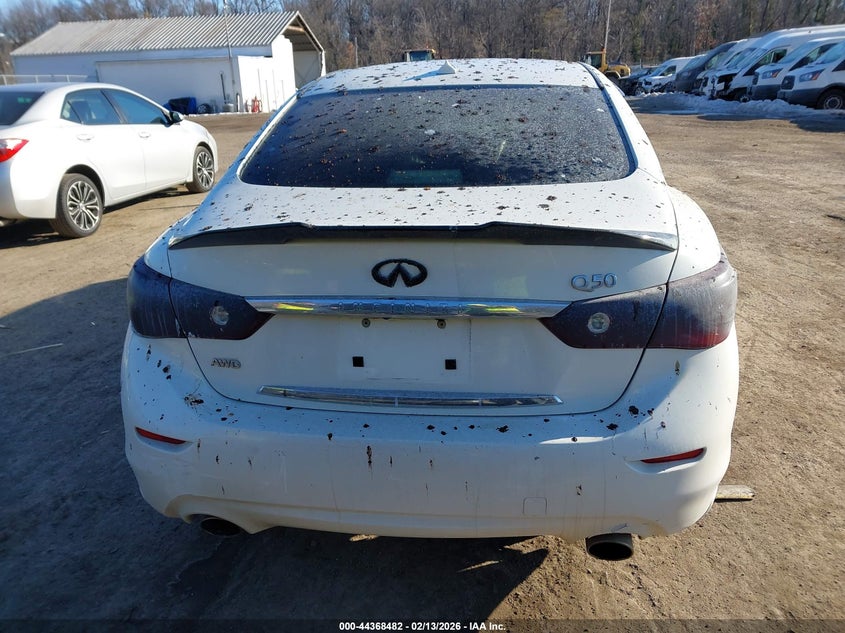 2014 Infiniti Q50 Premium VIN: JN1BV7AR9EM683741 Lot: 44368482