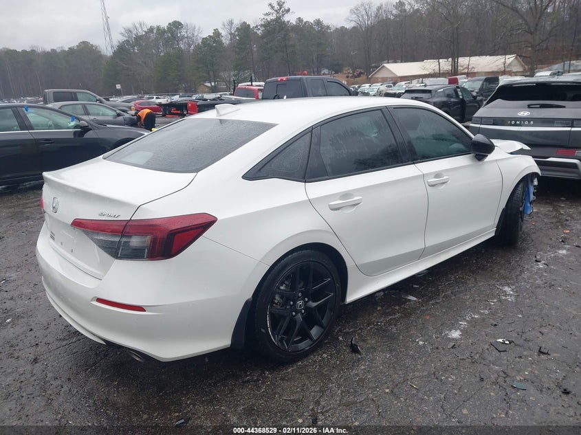 VIN 2HGFE2F50SH540166 2025 HONDA CIVIC SPORT
