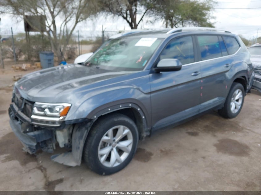 2018 Volkswagen Atlas 3.6L V6 Se/3.6L V6 Se W/Technology