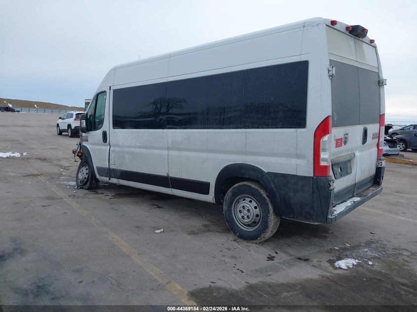 Vin: 3c6trvpg5le149798, lot: 44865641, ram promaster window van high roof 20203