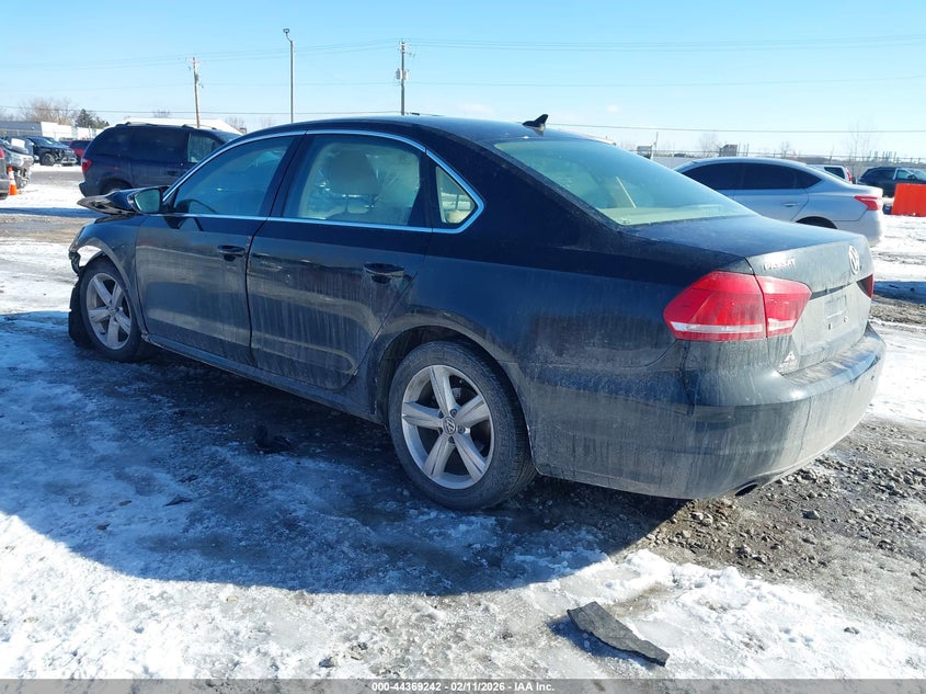 2012 Volkswagen Passat 2.5L Se