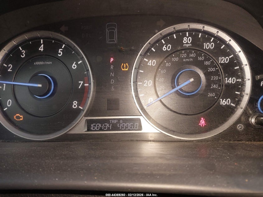 2014 Honda Crosstour Ex-L V6 VIN: 5J6TF2H59EL001008 Lot: 44369260