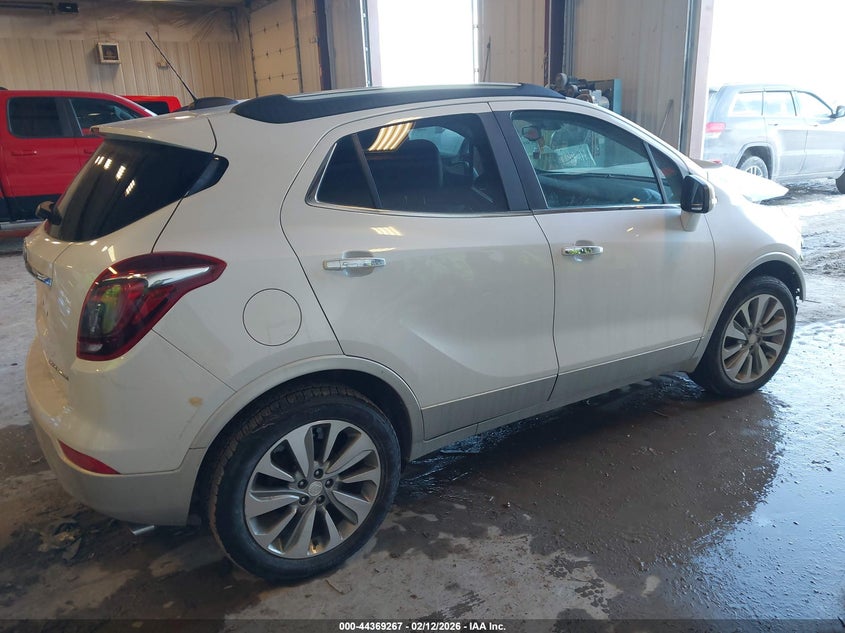 Vin: kl4cjasbxhb108084, lot: 44865754, buick encore preferred 20174