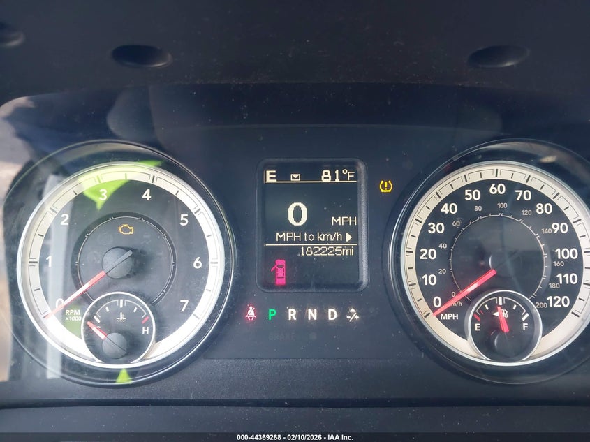 2015 RAM 1500 TRUCK 5.7L V-8 VVT, 395HP
