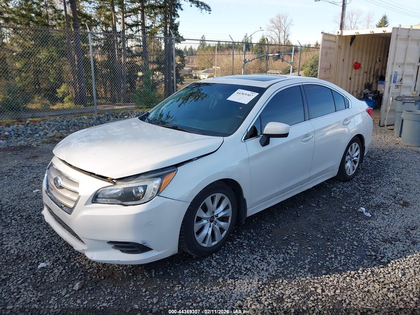2016 Subaru Legacy 2.5I Premium