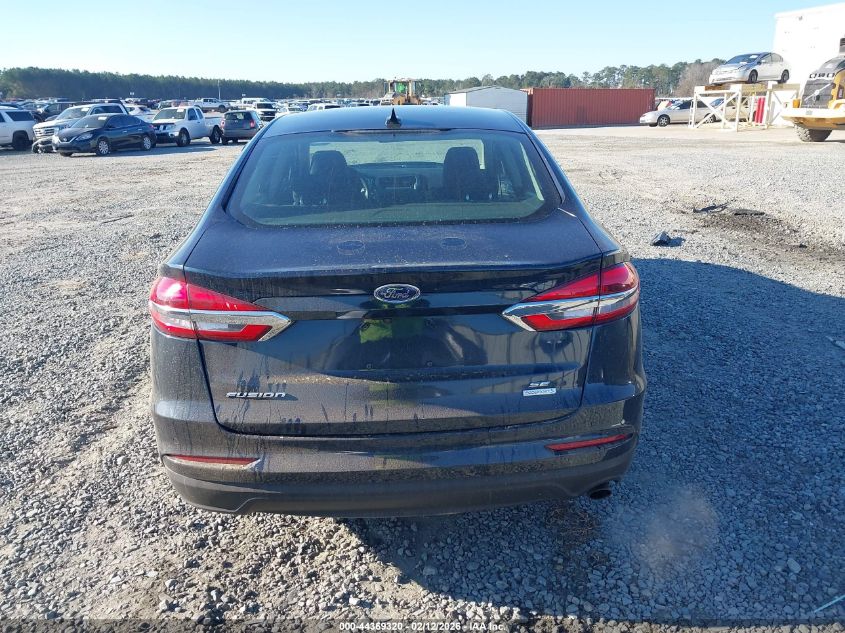 2020 Ford Fusion Se VIN: 3FA6P0HD5LR170054 Lot: 44369320