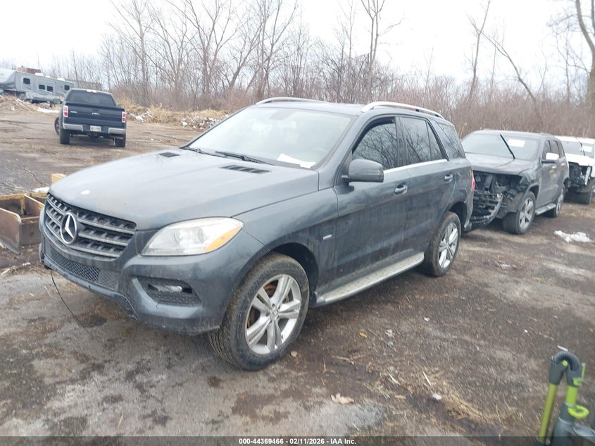 2012 Mercedes-Benz Ml 350 4Matic