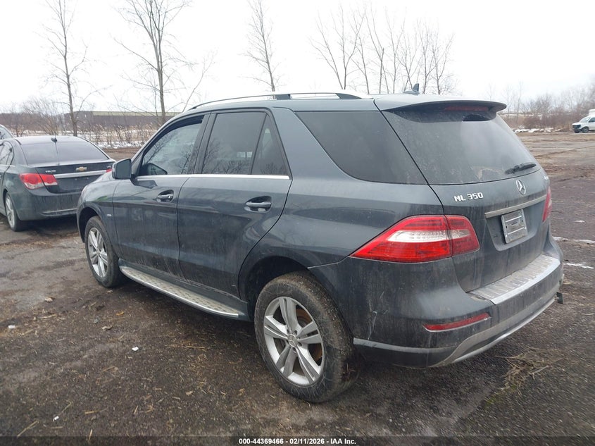 2012 Mercedes-Benz Ml 350 4Matic