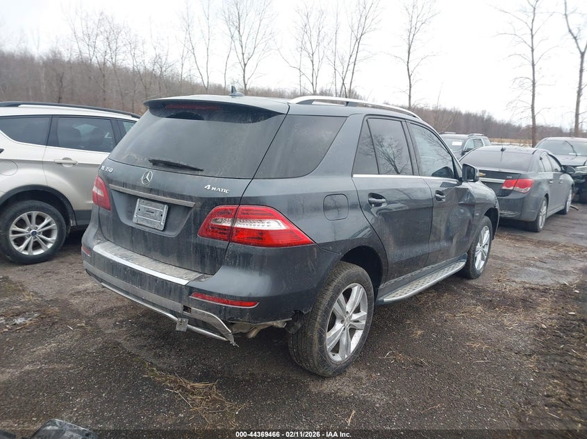 2012 Mercedes-Benz Ml 350 4Matic