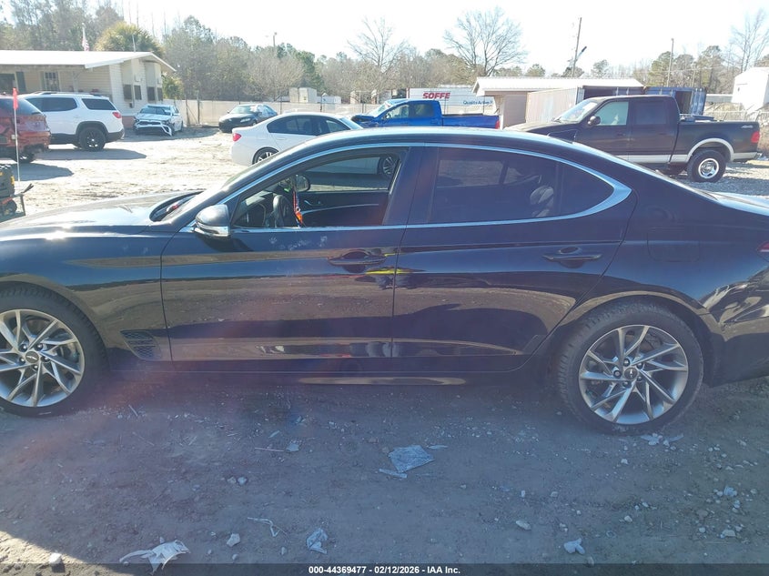 2022 Genesis G70 2.0T Rwd VIN: KMTG34TA5NU08623 Lot: 44369477