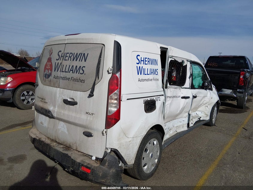 Vin: nm0ls7t27p1548463, lot: 44866192, ford transit connect xlt 20234