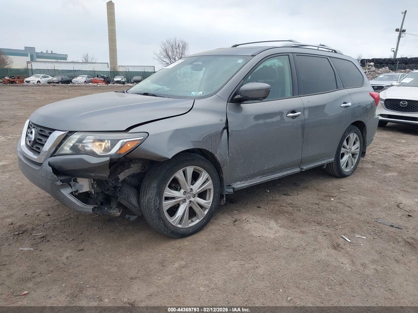 NISSAN PATHFINDER 2018 VIN 5N1DR2MM3JC658312