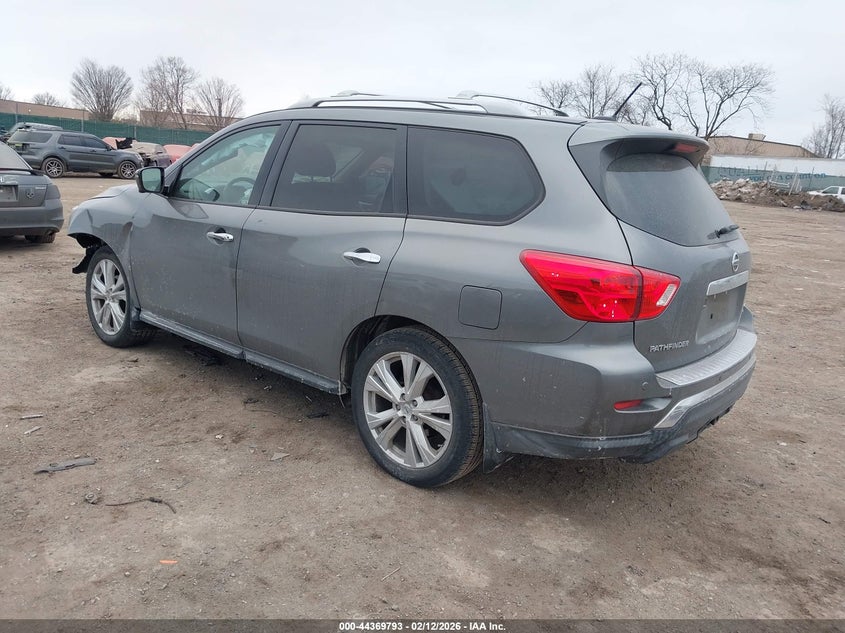 NISSAN PATHFINDER 2018 VIN 5N1DR2MM3JC658312