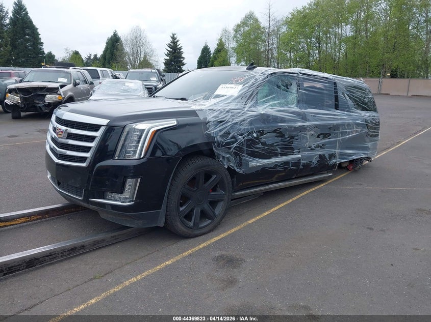 Vin: 1gys4jkj0gr452958, lot: 44866310, cadillac escalade esv premium collection 20162