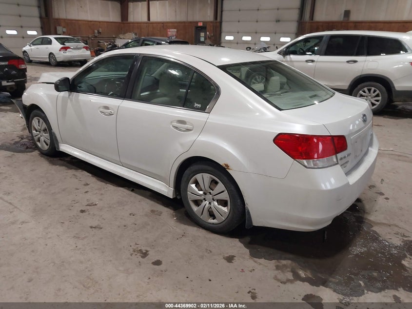 2010 Subaru Legacy 2.5I