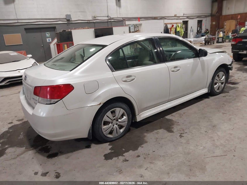 2010 Subaru Legacy 2.5I