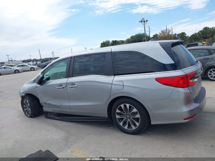 2024 Honda Odyssey Ex-L VIN: 5FNRL6H63RB053798 Lot: 44369925