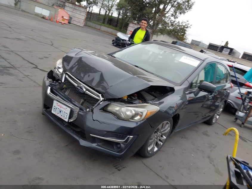 2016 Subaru Impreza 2.0I