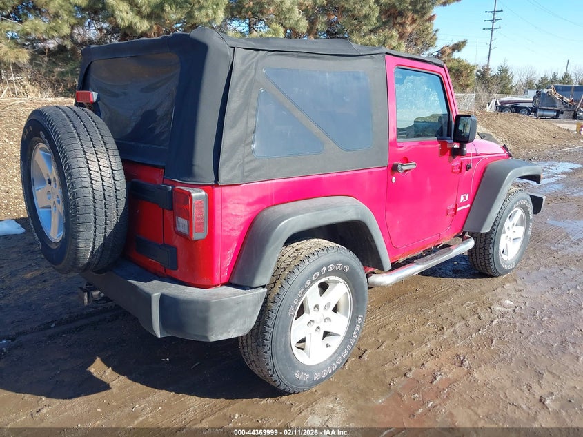 2008 Jeep Wrangler X