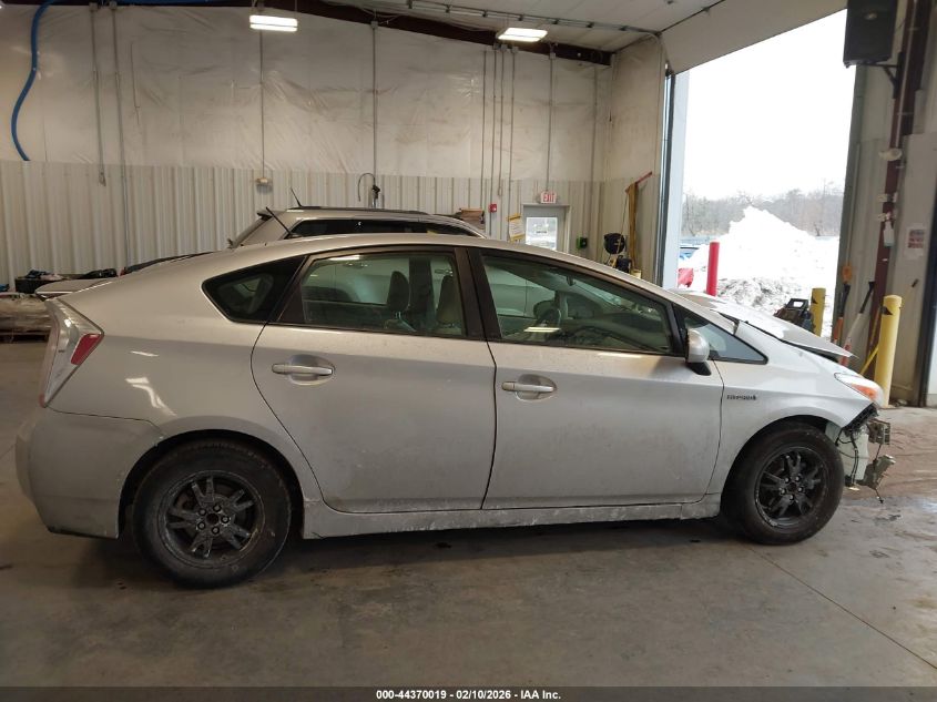 2012 Toyota Prius Two VIN: JTDKN3DU0C1538513 Lot: 44370019