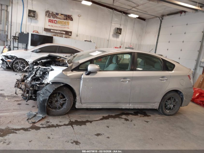 2012 Toyota Prius Two VIN: JTDKN3DU0C1538513 Lot: 44370019