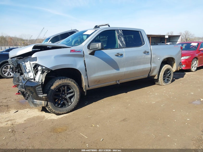 2021 Chevrolet Silverado 1500 4Wd Short Bed Custom Trail Boss