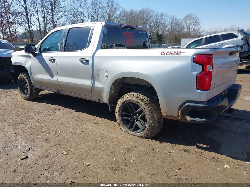 2021 Chevrolet Silverado 1500 4Wd Short Bed Custom Trail Boss