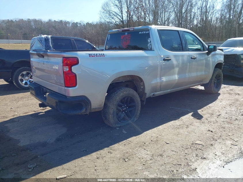 2021 Chevrolet Silverado 1500 4Wd Short Bed Custom Trail Boss