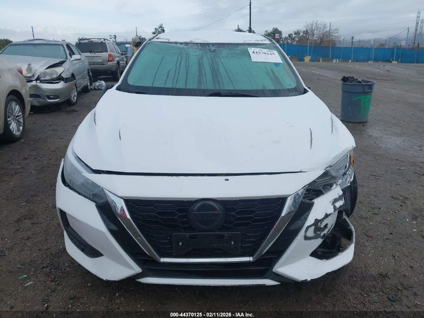 2022 Nissan Sentra Sv Xtronic Cvt VIN: 3N1AB8CV1NY275073 Lot: 44370125