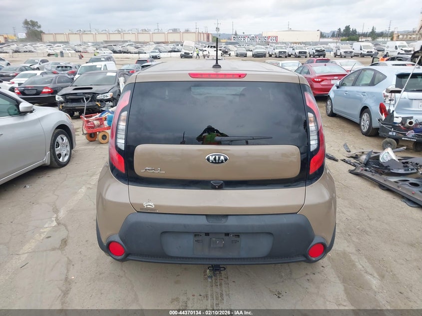 2016 Kia Soul VIN: KNDJN2A26G7331796 Lot: 44370134