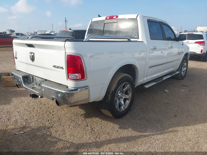 Vin: 1c6rr7nt3fs586397, lot: 44866627, ram 1500 laramie 20154