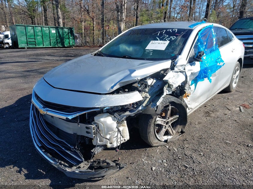 VIN 1G1ZB5ST7LF007799 2020 CHEVROLET MALIBU FWD LS