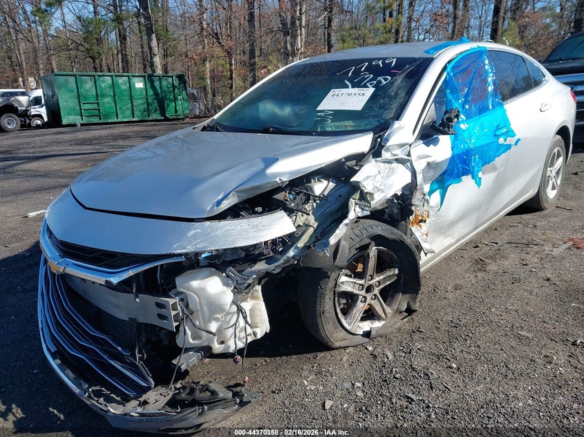 VIN 1G1ZB5ST7LF007799 2020 CHEVROLET MALIBU FWD LS