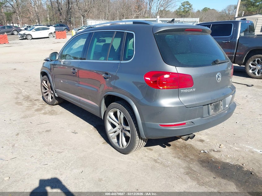 2012 Volkswagen Tiguan S/Se/Sel