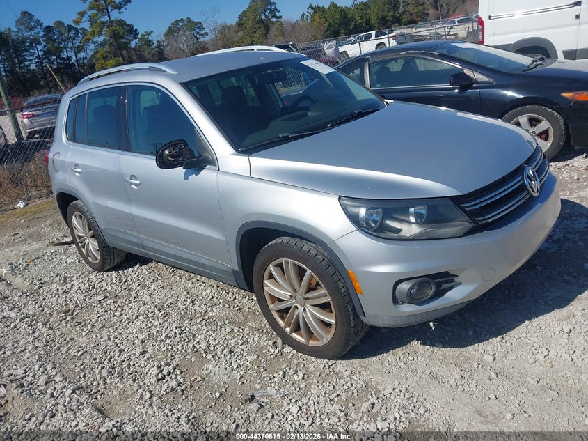 2012 Volkswagen Tiguan S/Se/Sel