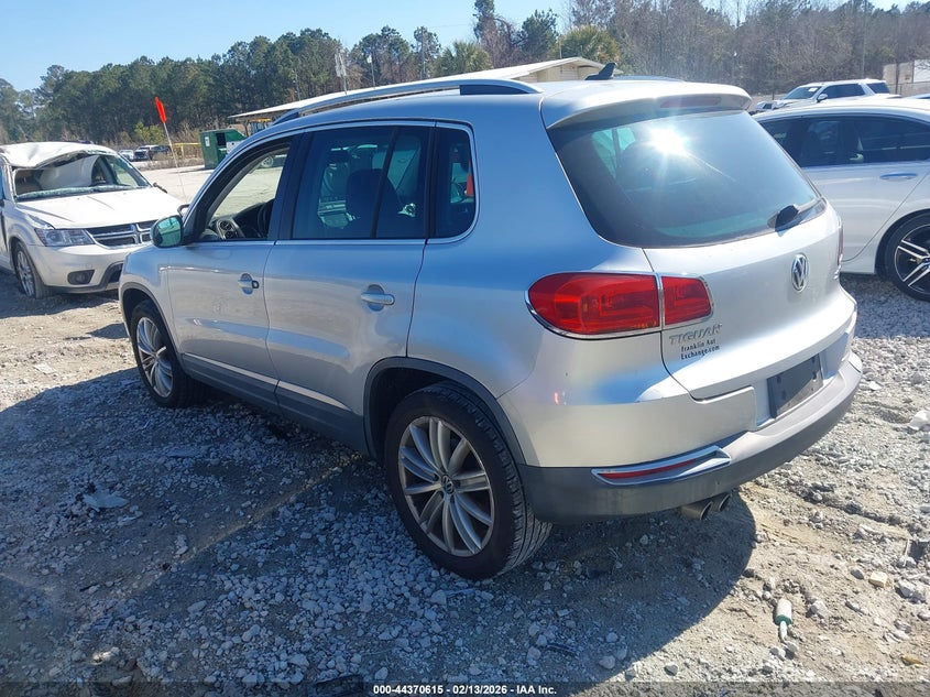 2012 Volkswagen Tiguan S/Se/Sel