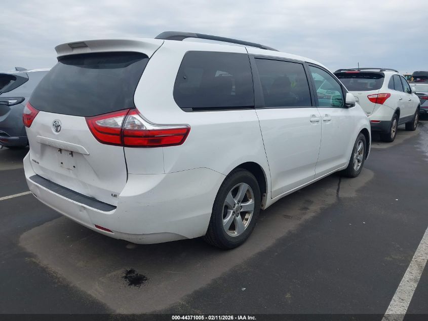 2016 Toyota Sienna Le 8 Passenger