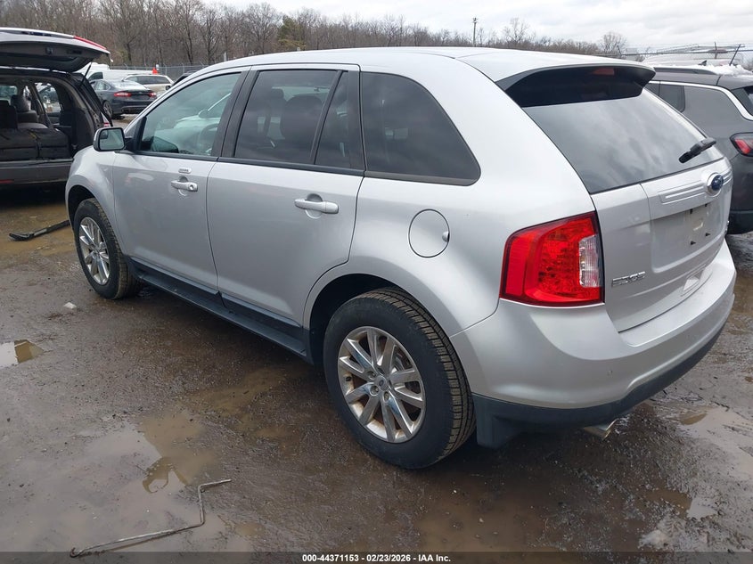 Vin: 2fmdk3j94cba67614, lot: 44867640, ford edge sel 20123