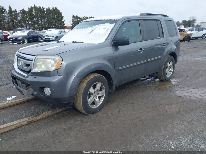 Vin: 5fnyf4h59bb087992, lot: 44867844, honda pilot ex-l 20112