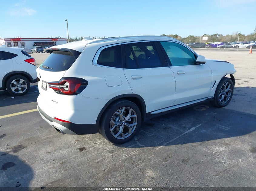 2022 BMW X3 Sdrive30I