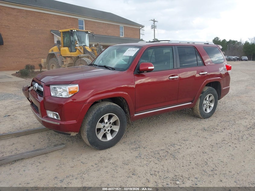 Vin: jtebu5jr8a5019550, lot: 44868008, toyota 4runner sr5 v6 20102